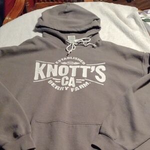 Knott's Berry Farm Gray Hoodie for Men